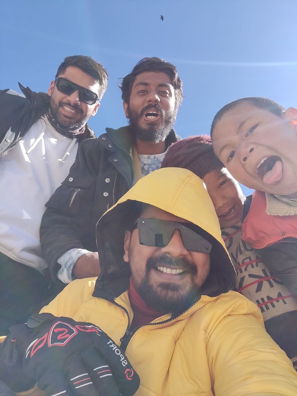 Group of travelers